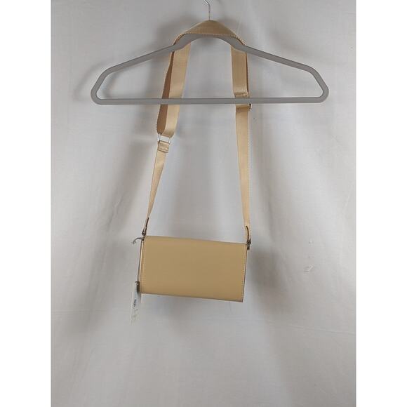 Crossbody Bag A New Day Peach Yellow Adjustable‎ Strap Multiple Pockets Wallet - Picture 3 of 8